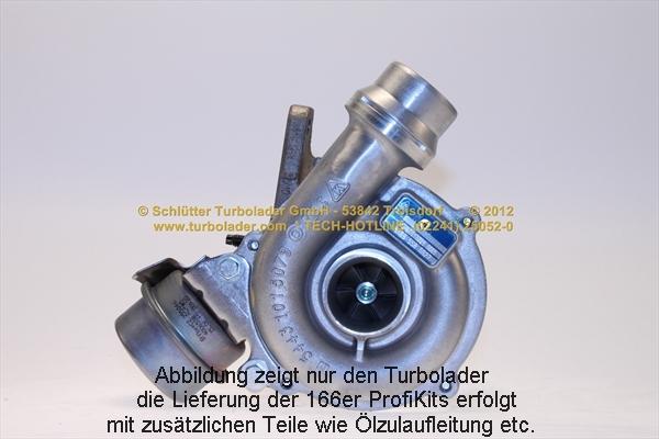 Schlütter Turbolader 166-00955 - Charger, charging system autospares.lv