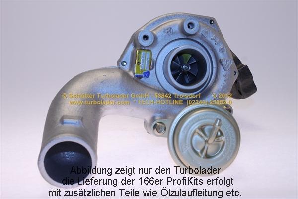 Schlütter Turbolader 166-00915 - Charger, charging system autospares.lv