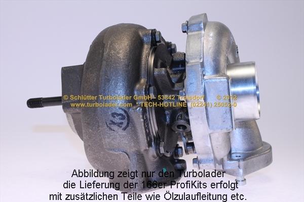 Schlütter Turbolader 166-00930EOL - Charger, charging system autospares.lv