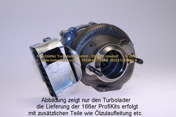 Schlütter Turbolader 166-00930EOL - Charger, charging system autospares.lv