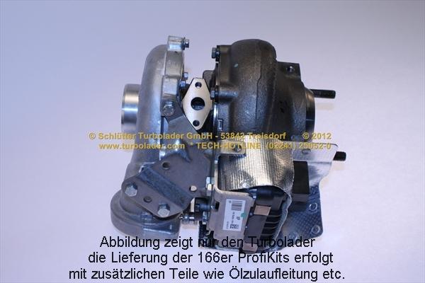 Schlütter Turbolader 166-00930 - Charger, charging system autospares.lv