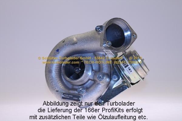 Schlütter Turbolader PRO-00456 D - Charger, charging system autospares.lv