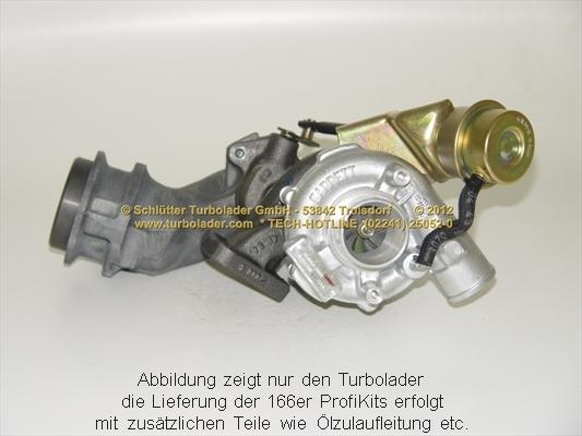 Schlütter Turbolader 166-00450EOL - Charger, charging system autospares.lv