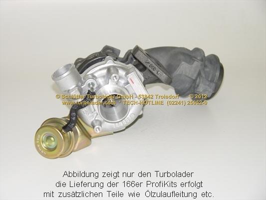 Schlütter Turbolader 166-00450EOL - Charger, charging system autospares.lv