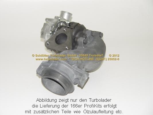 Schlütter Turbolader 166-00450EOL - Charger, charging system autospares.lv