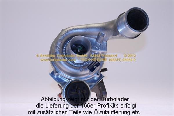 Schlütter Turbolader 166-00405 - Charger, charging system autospares.lv