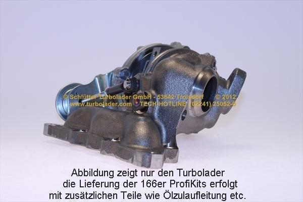 Schlütter Turbolader 166-00485EOL - Charger, charging system autospares.lv