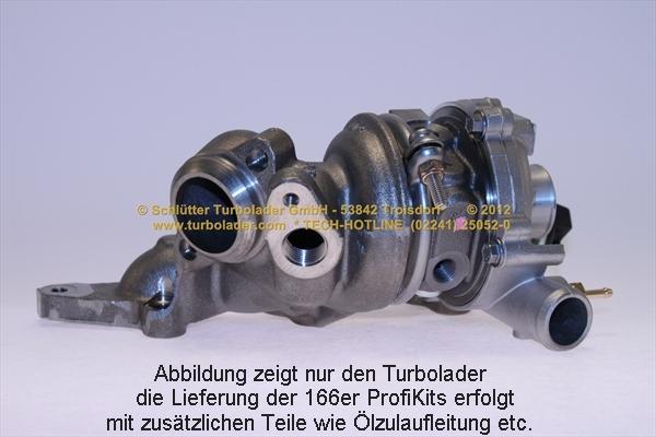 Schlütter Turbolader 166-00485EOL - Charger, charging system autospares.lv