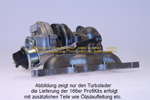 Schlütter Turbolader 166-00485EOL - Charger, charging system autospares.lv