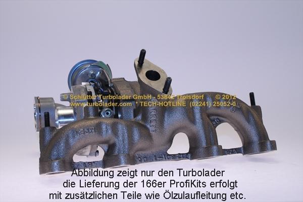 Schlütter Turbolader PRO-00420 - Charger, charging system autospares.lv