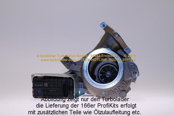 Schlütter Turbolader 166-00555EOL - Charger, charging system autospares.lv