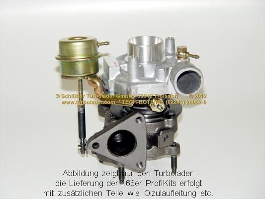 Schlütter Turbolader PRO-00520 - Charger, charging system autospares.lv