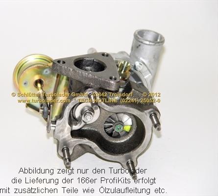 Schlütter Turbolader 166-00510 - Charger, charging system autospares.lv
