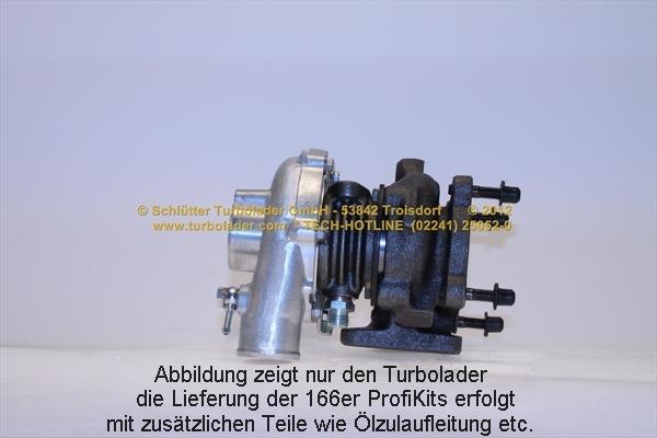 Schlütter Turbolader 166-00510 - Charger, charging system autospares.lv