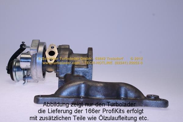 Schlütter Turbolader 166-00515 - Charger, charging system autospares.lv