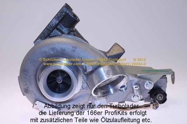 Schlütter Turbolader 166-00535 - Charger, charging system autospares.lv