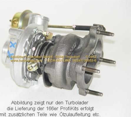 Schlütter Turbolader 166-00530EOL - Charger, charging system autospares.lv