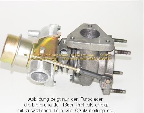 Schlütter Turbolader 166-00530EOL - Charger, charging system autospares.lv