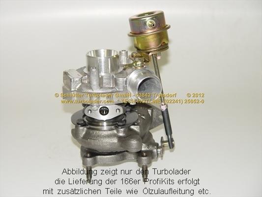 Schlütter Turbolader 166-00580EOL - Charger, charging system autospares.lv