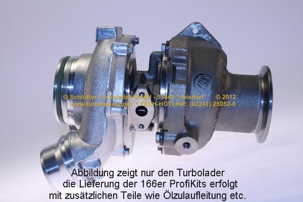 Schlütter Turbolader 166-00920EOL - Charger, charging system autospares.lv