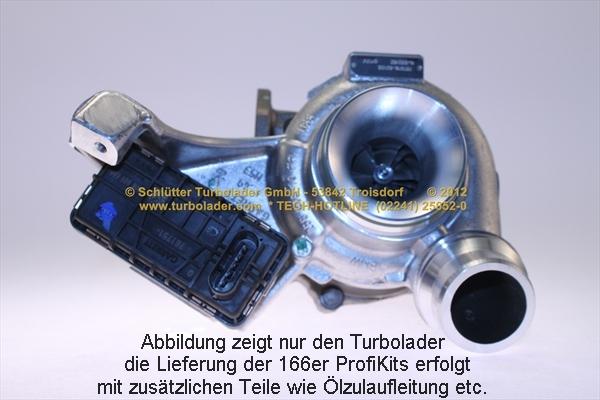 Schlütter Turbolader 166-00920 - Charger, charging system autospares.lv