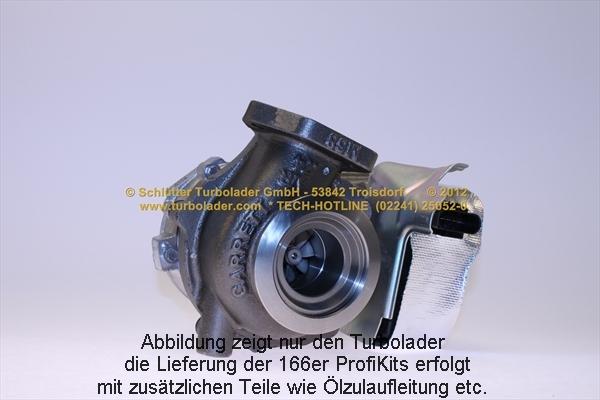Schlütter Turbolader 166-00625 - Charger, charging system autospares.lv