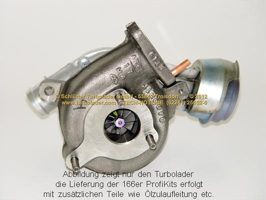 Schlütter Turbolader PRO-00640 - Charger, charging system autospares.lv