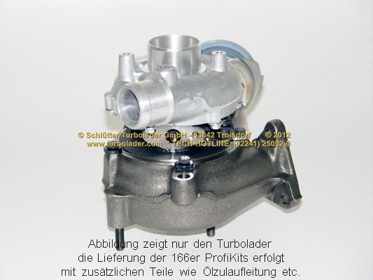 Schlütter Turbolader PRO-00640 - Charger, charging system autospares.lv