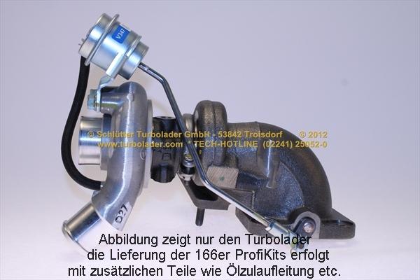 Schlütter Turbolader 166-00045 - Charger, charging system autospares.lv