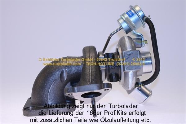Schlütter Turbolader 166-00045 - Charger, charging system autospares.lv