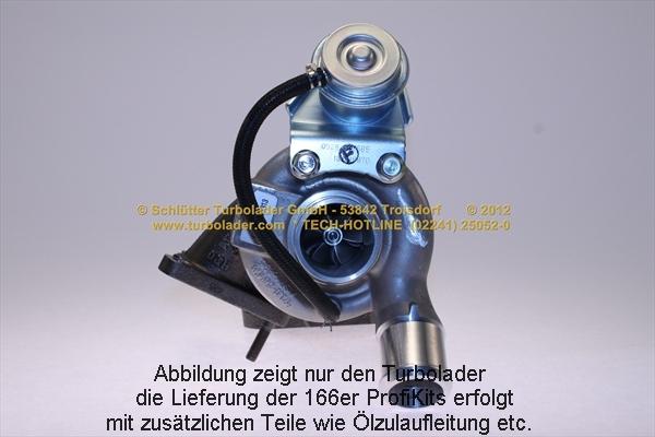 Schlütter Turbolader 166-00045 - Charger, charging system autospares.lv