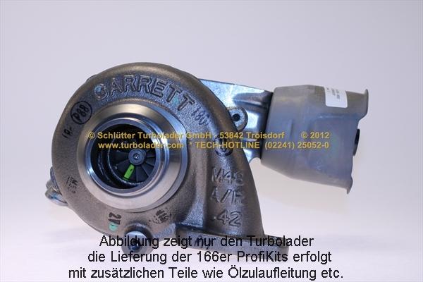 Schlütter Turbolader 166-00068EOL - Charger, charging system autospares.lv