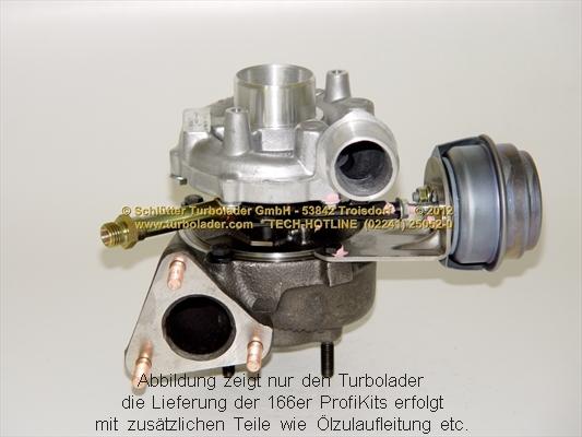 Schlütter Turbolader 166-00060EOL - Charger, charging system autospares.lv