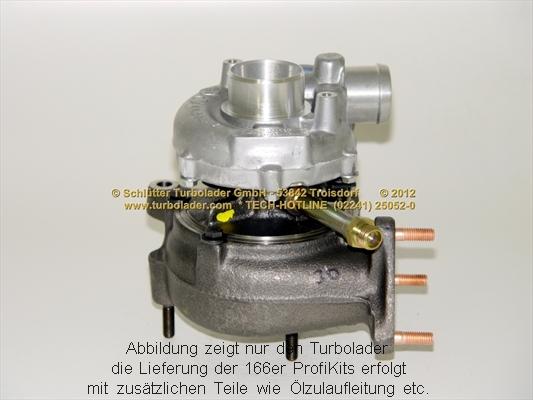 Schlütter Turbolader 166-00060EOL - Charger, charging system autospares.lv