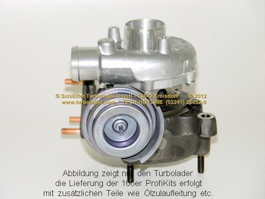 Schlütter Turbolader 166-00060EOL - Charger, charging system autospares.lv