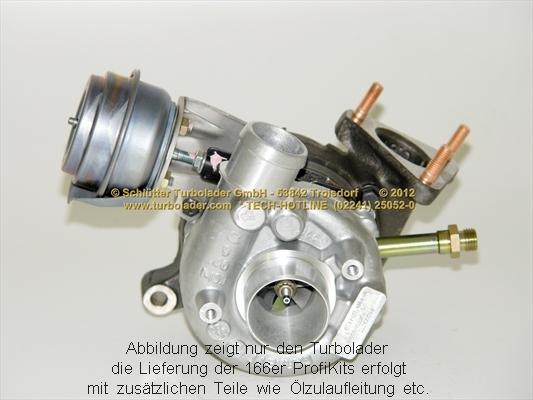 Schlütter Turbolader 166-00060EOL - Charger, charging system autospares.lv