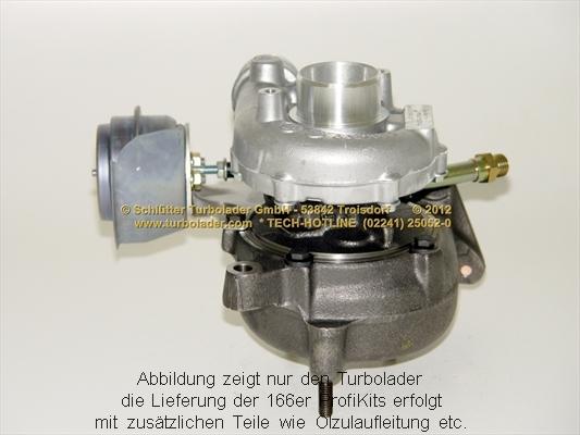 Schlütter Turbolader 166-00060EOL - Charger, charging system autospares.lv
