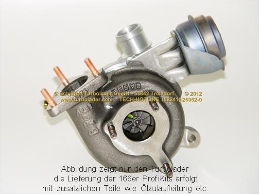 Schlütter Turbolader 166-00060EOL - Charger, charging system autospares.lv