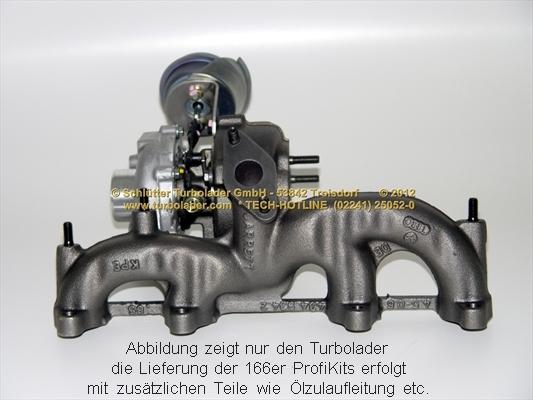 Schlütter Turbolader 166-00090 - Charger, charging system autospares.lv