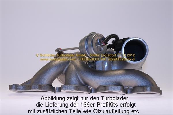 Schlütter Turbolader 166-00196 - Charger, charging system autospares.lv