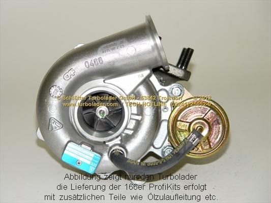 Schlütter Turbolader 166-00155 - Charger, charging system autospares.lv
