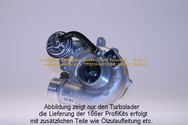 Schlütter Turbolader 166-00165 - Charger, charging system autospares.lv