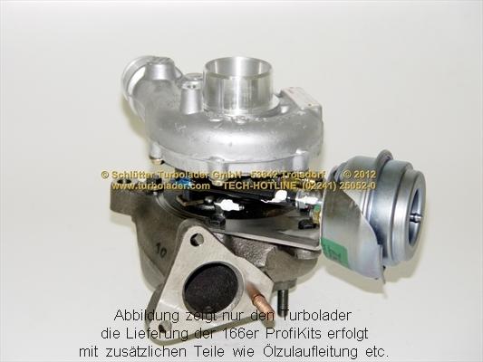 Schlütter Turbolader PRO-00100EOL - Charger, charging system autospares.lv