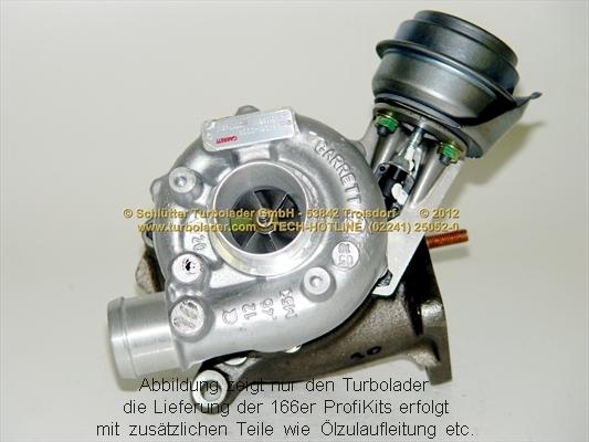 Schlütter Turbolader 166-00100 - Charger, charging system autospares.lv