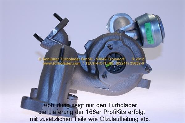 Schlütter Turbolader 166-00180 - Charger, charging system autospares.lv