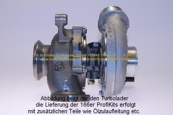 Schlütter Turbolader 166-00860 - Charger, charging system autospares.lv