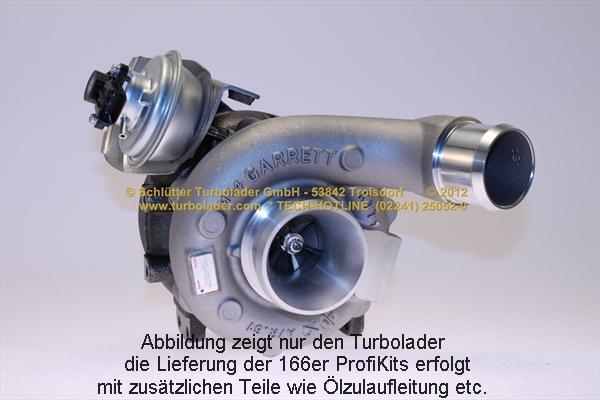 Schlütter Turbolader 166-00395 - Charger, charging system autospares.lv