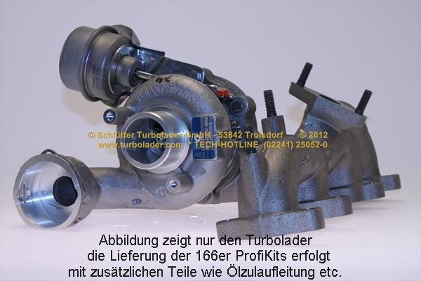 Schlütter Turbolader 166-00350 - Charger, charging system autospares.lv