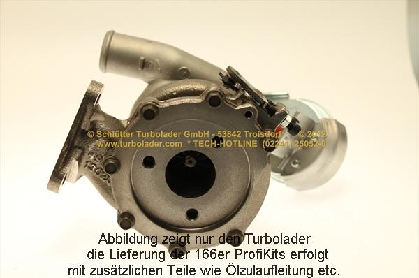 Schlütter Turbolader PRO-00365 - Charger, charging system autospares.lv