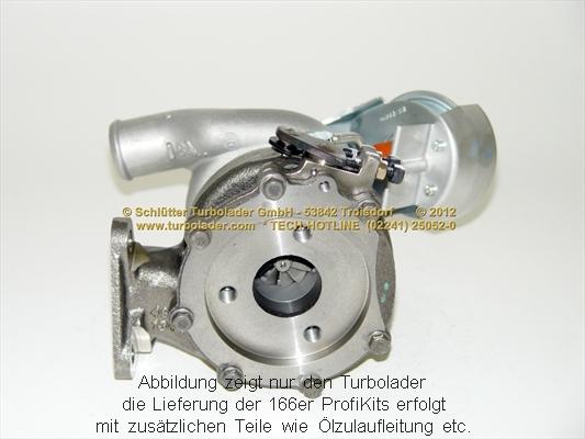 Schlütter Turbolader PRO-00365 - Charger, charging system autospares.lv